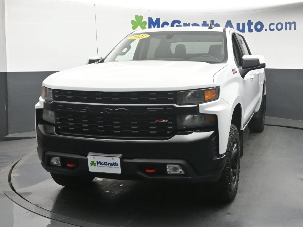 Used 2021 Chevrolet Silverado 1500 Custom Trail Boss AWD/4WD image 19