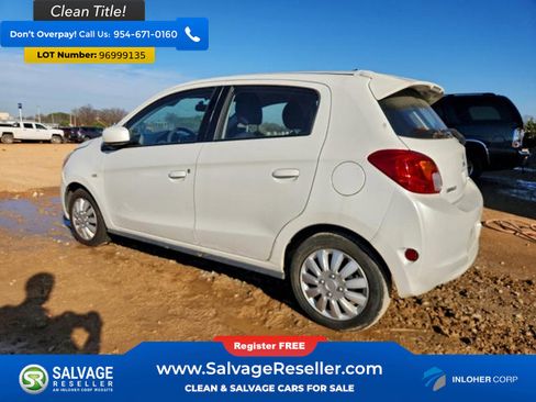 Used 2015 Mitsubishi Mirage DE image 3