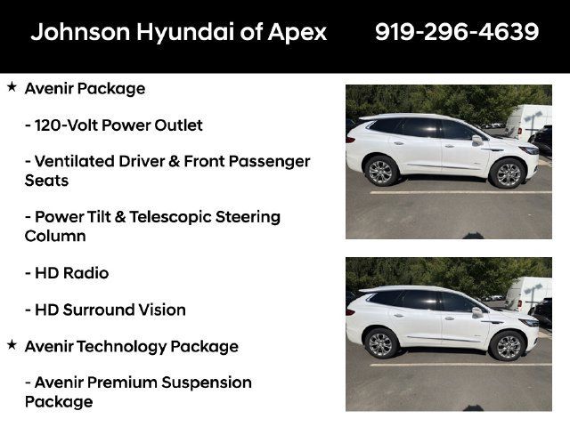 Used 2020 Buick Enclave Avenir w/ Avenir Technology Package FWD image 5
