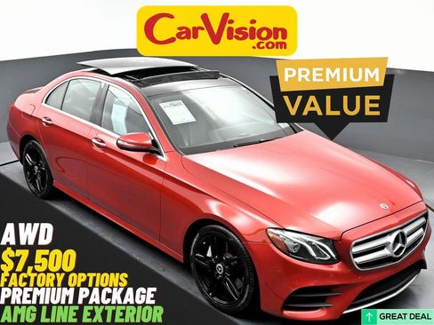 Used 2020 Mercedes-Benz E 350 4MATIC Sedan w/ Premium Package image 1
