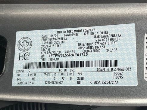 Used 2024 Ford F150 XLT image 33