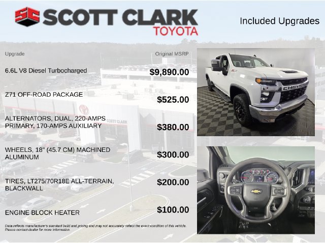 Used 2021 Chevrolet Silverado 2500 LT w/ Z71 Off-Road Package AWD/4WD image 8