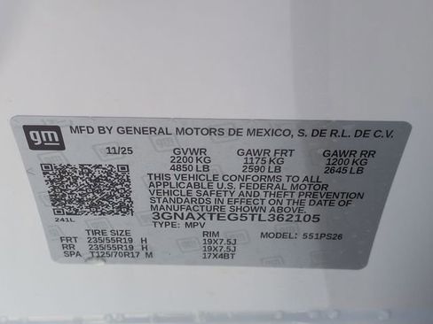 New 2026 Chevrolet Equinox RS w/ Convenience Package III image 35