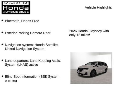 New 2026 Honda Odyssey Touring image 7