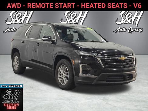 Used 2022 Chevrolet Traverse LT image 1