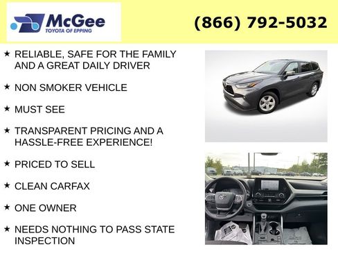 Certified 2024 Toyota Highlander LE image 8