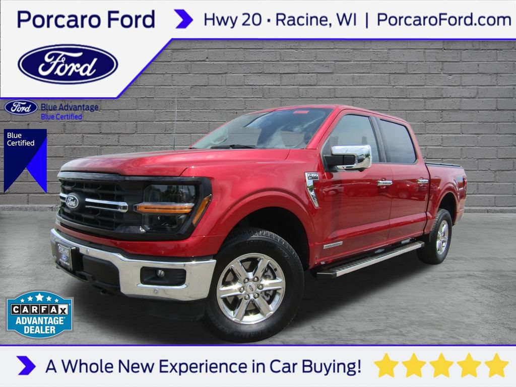 Certified 2025 Ford F150 XLT w/ Equipment Group 302A MID AWD/4WD 360° Tour