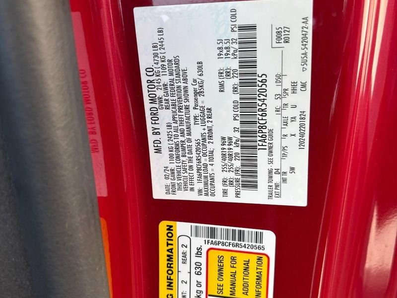 Used 2024 Ford Mustang GT Premium RWD image 21