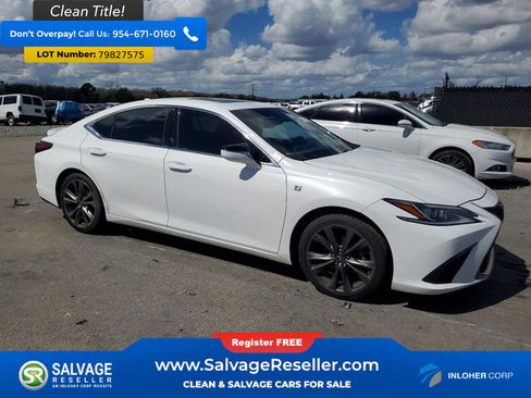 Used 2019 Lexus ES 350 F Sport w/ Accessory Package 2 FWD image 5