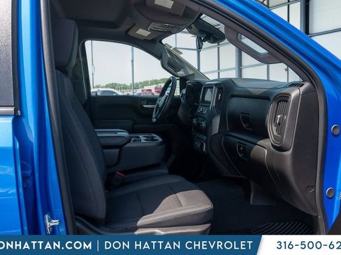 Used 2025 Chevrolet Silverado 1500 Custom w/ Turbomax Blackout Package AWD/4WD image 21