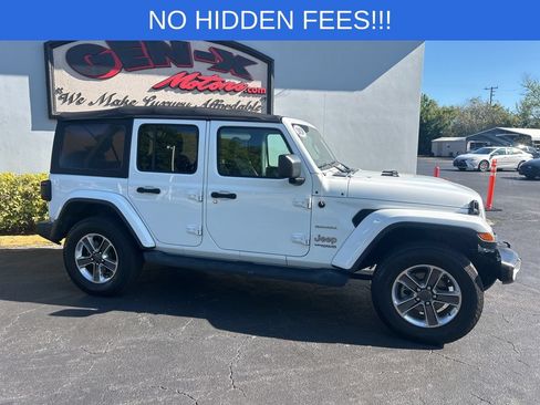 Used 2020 Jeep Wrangler Unlimited Sahara AWD/4WD image 2