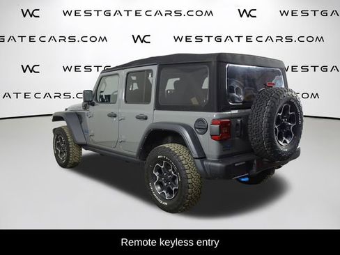 Used 2023 Jeep Wrangler Unlimited Rubicon 4xe w/ Steel Bumper Group image 5