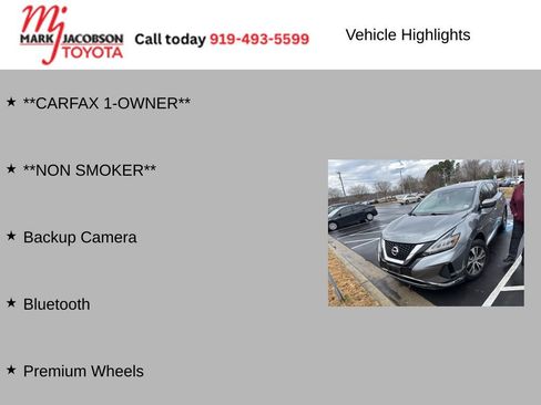 Used 2020 Nissan Murano S w/ Technology Package image 5