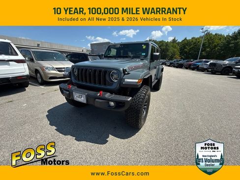 Used 2025 Jeep Wrangler Unlimited Rubicon AWD/4WD image 1