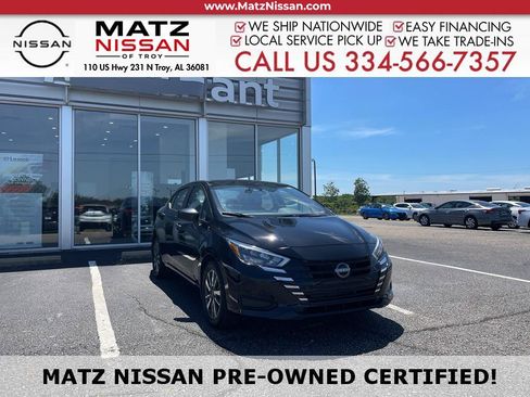 Certified 2025 Nissan Versa S w/ S Plus Package FWD image 1