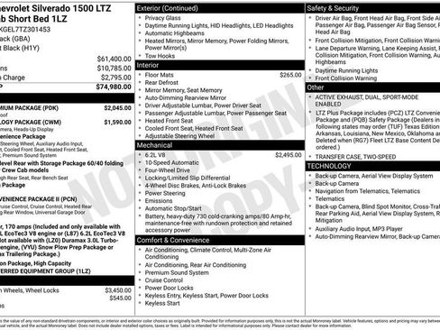 New 2026 Chevrolet Silverado 1500 LTZ w/ LTZ Premium Package image 10