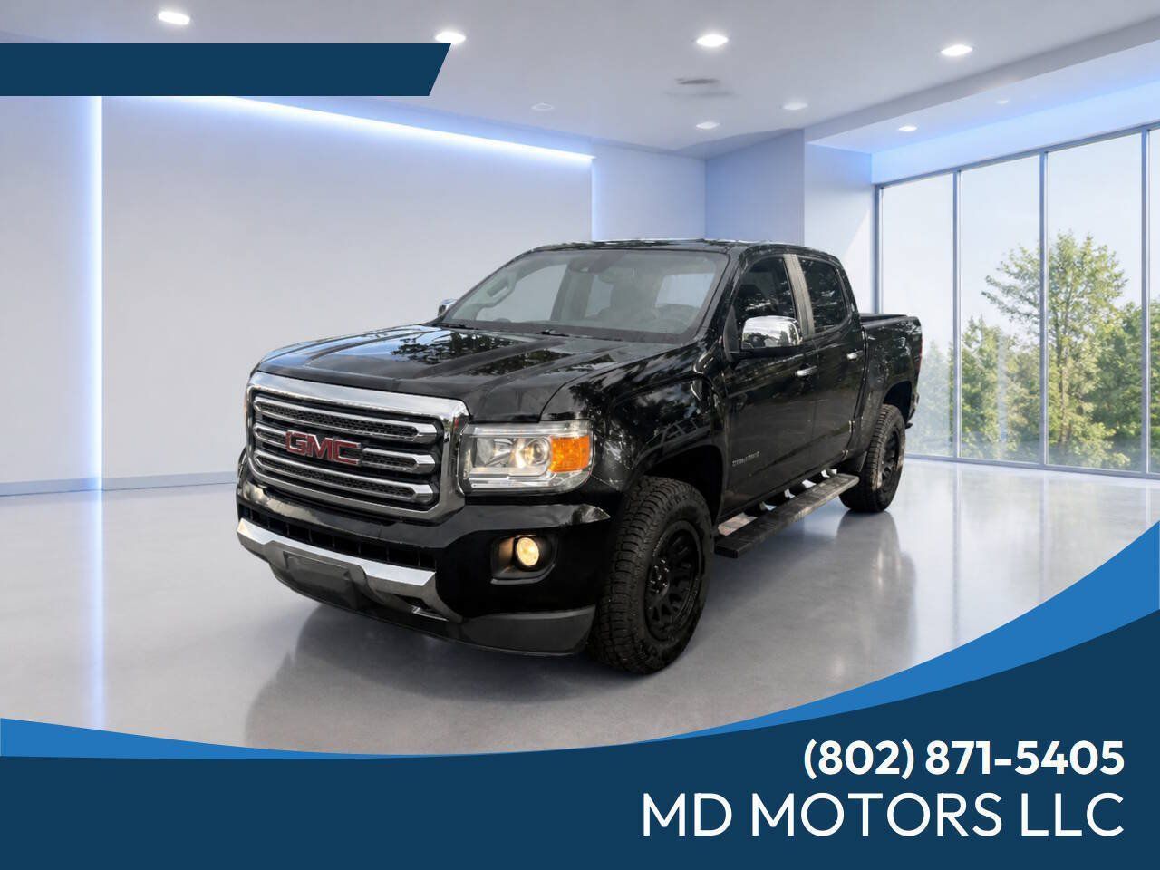 Used 2015 GMC Canyon SLT w/ Driver Alert Package AWD/4WD image 1