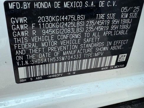 Certified 2025 Acura ADX A-Spec image 17