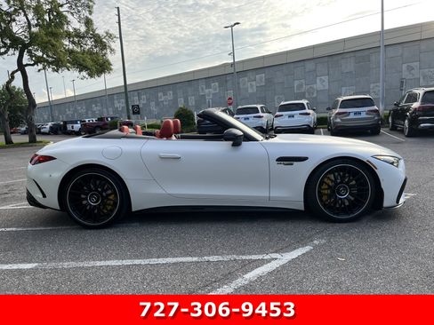 Certified 2022 Mercedes-Benz SL 63 AMG 4MATIC w/ AMG Aerodynamic Package image 10