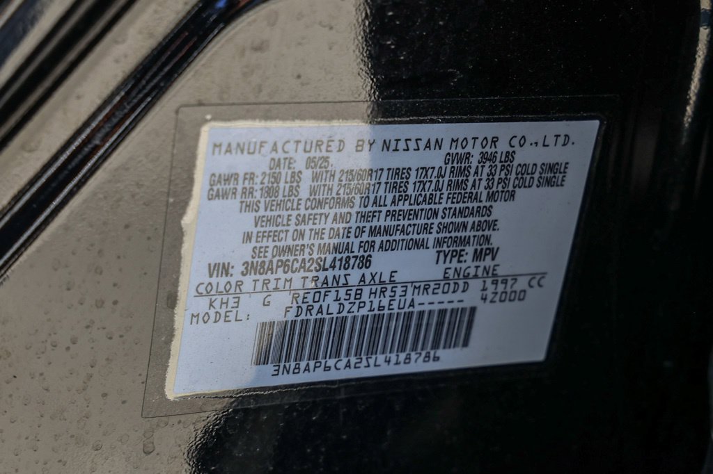 Used 2025 Nissan Kicks SV FWD image 36