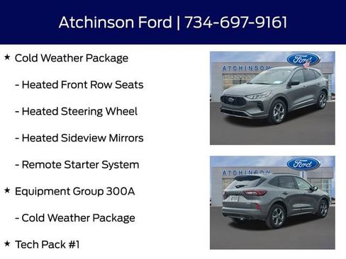 Certified 2024 Ford Escape ST-Line w/ Tech Pack #1 image 13