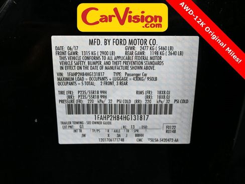 Used 2017 Ford Taurus SEL w/ Equipment Group 201A image 42