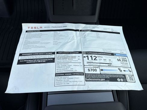 Used 2024 Tesla Model 3 Performance image 25