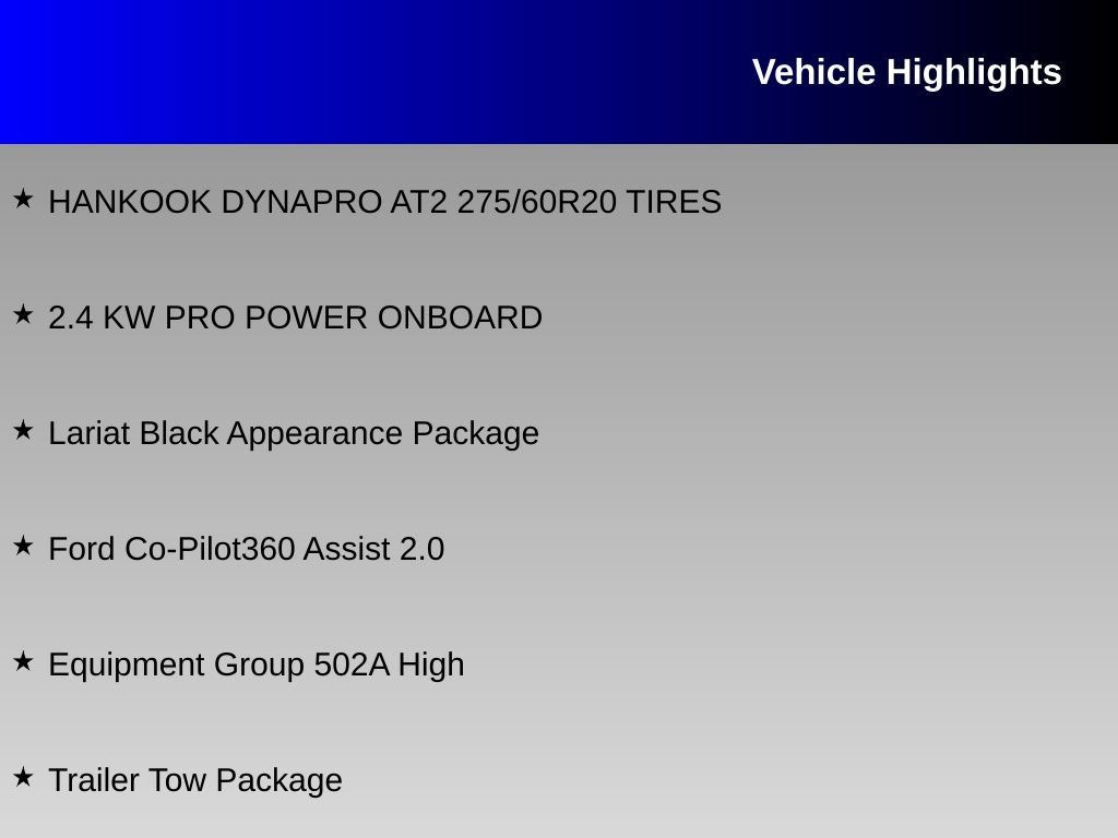 Used 2023 Ford F150 Lariat w/ Equipment Group 502A High AWD/4WD image 16
