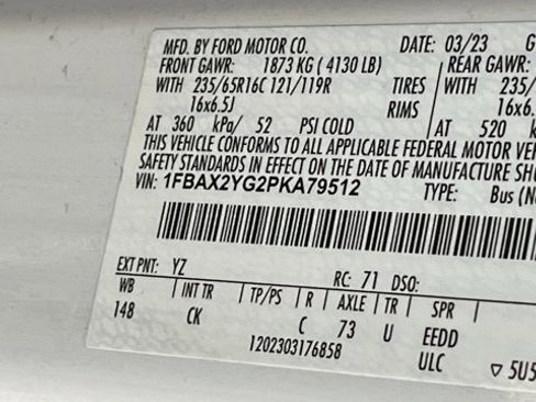 Used 2023 Ford Transit 350 XLT image 32