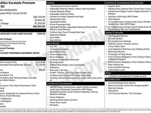 Used 2019 Cadillac Escalade Premium Luxury image 50