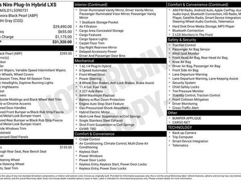 Used 2020 Kia Niro LXS image 9