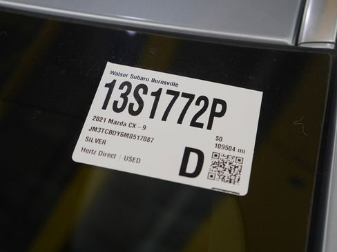 Used 2021 MAZDA CX-9 Grand Touring image 35