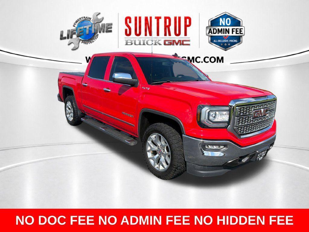 Used 2018 GMC Sierra 1500 SLT w/ SLT Premium Package AWD/4WD image 9