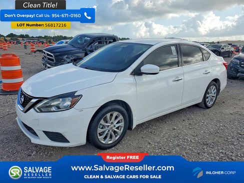 Used 2019 Nissan Sentra S w/ Appearance Package FWD image 1