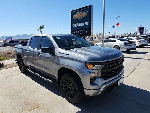 New 2026 Chevrolet Silverado 1500 Custom w/ Turbomax Blackout Package AWD/4WD image 1