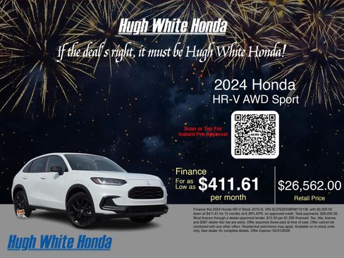Used 2024 Honda HR-V Sport image 3