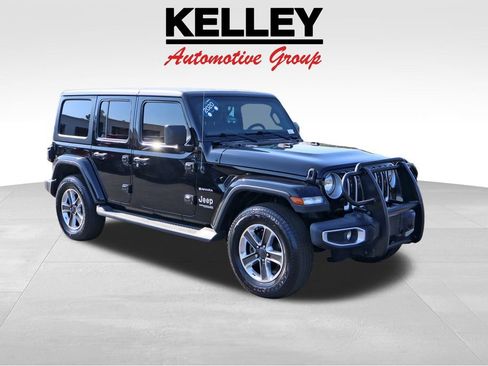 Used 2020 Jeep Wrangler Unlimited Sahara AWD/4WD image 1