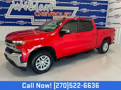 Used 2021 Chevrolet Silverado 1500 LT w/ Z71 Off-Road Package AWD/4WD image 1