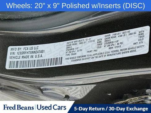 Certified 2022 RAM 1500 Limited image 34