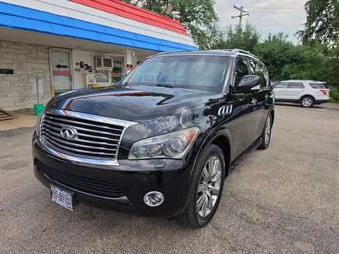 Used 2012 INFINITI QX56 4WD w/ Deluxe Touring Pkg image 1