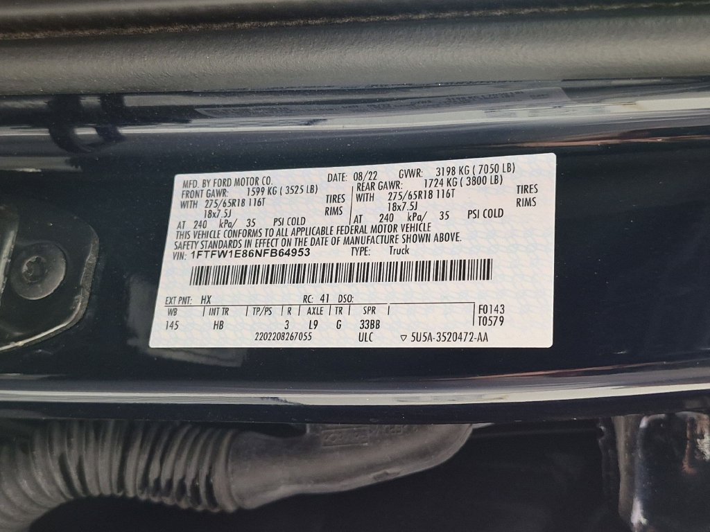 Used 2022 Ford F150 Lariat AWD/4WD image 39