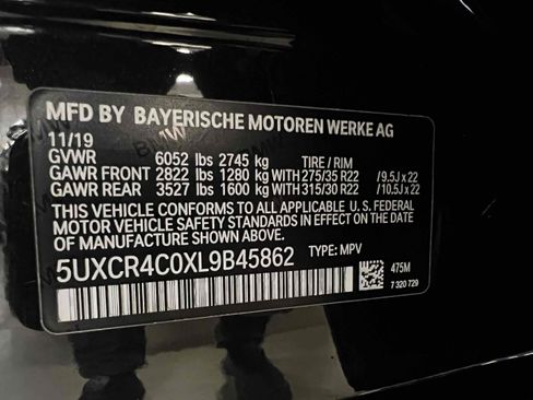 Used 2020 BMW X5 sDrive40i w/ M Sport Package image 13