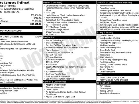 New 2026 Jeep Compass Trailhawk image 4