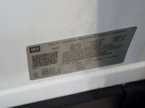 Used 2021 Chevrolet Equinox LT FWD image 48