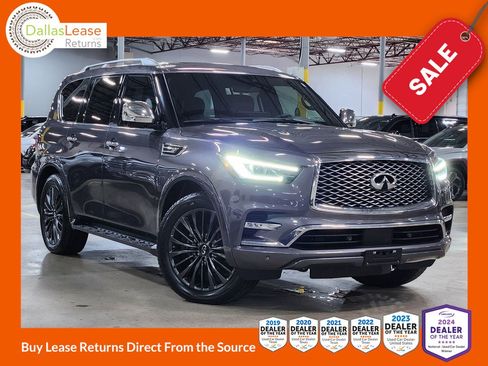 Used 2023 INFINITI QX80 Sensory w/ Cargo Package AWD/4WD image 1