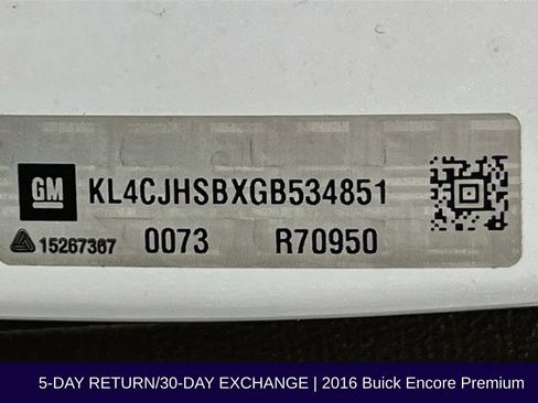 Used 2016 Buick Encore Premium AWD/4WD image 37