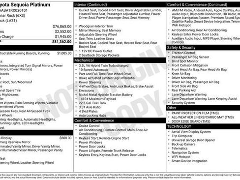 Used 2024 Toyota Sequoia Platinum image 38