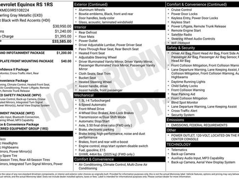 Used 2024 Chevrolet Equinox RS image 7