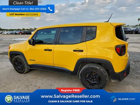 Used 2015 Jeep Renegade Sport w/ Power & Air Group FWD image 3
