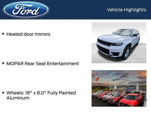 Used 2022 Jeep Grand Cherokee L Laredo w/ Luxury Tech Group I AWD/4WD image 9